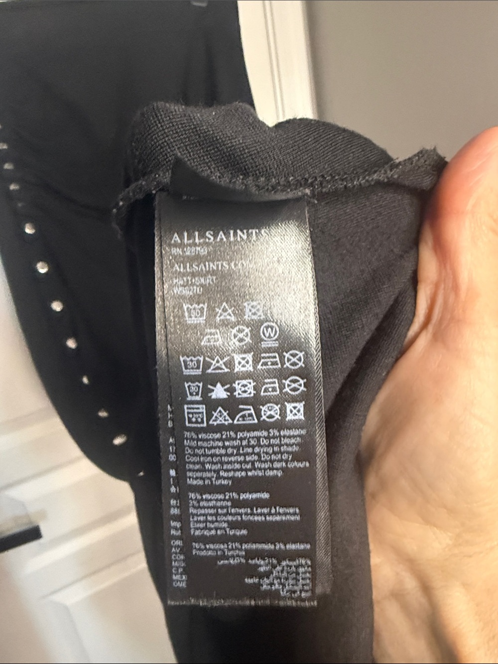 All Saints Maxi Skirt NWOT - Picture 6 of 7